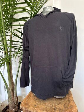 Chandail manche longue noir/  hurley/friperie